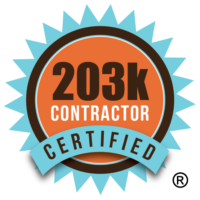 Certified 203k Contractor Logo