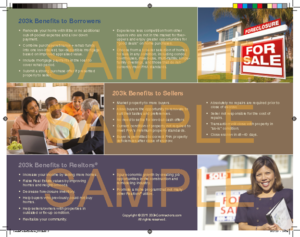 FHA 203k Loan Benefits Brochure inside